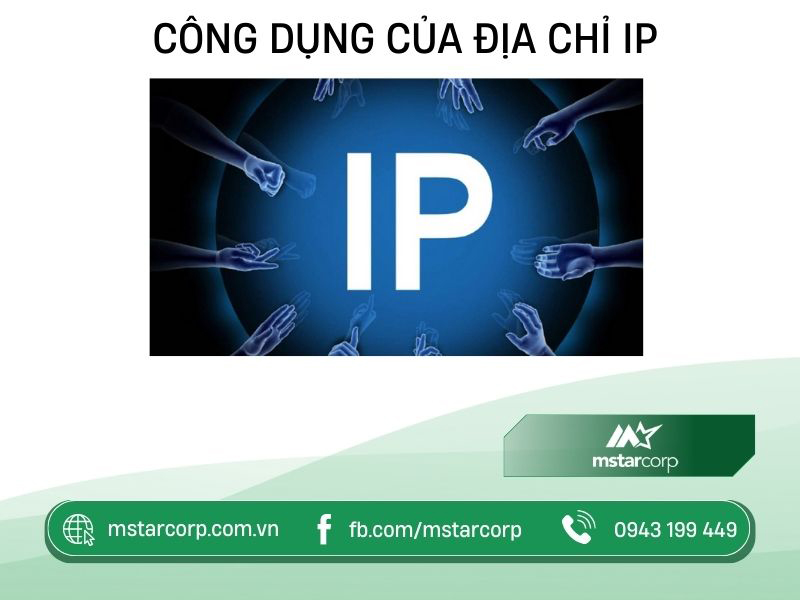 Công dụng của địa chỉ IP