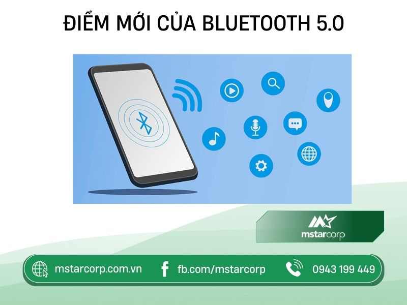 Điểm mới của Bluetooth 5.0