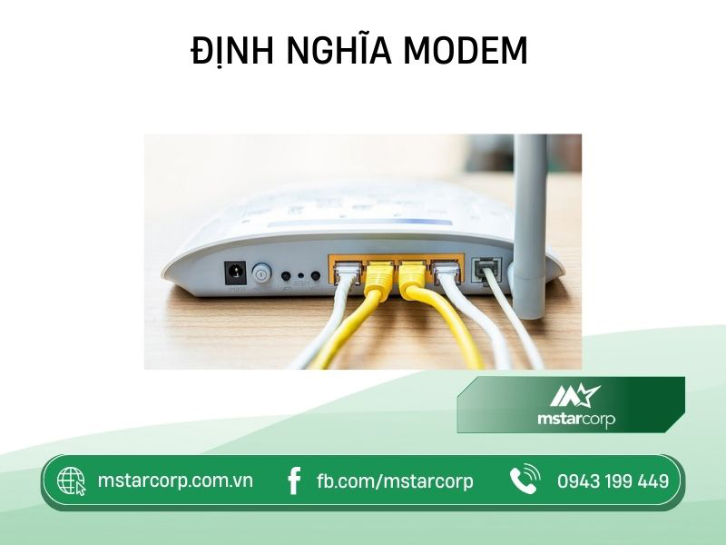 Định nghĩa Modem