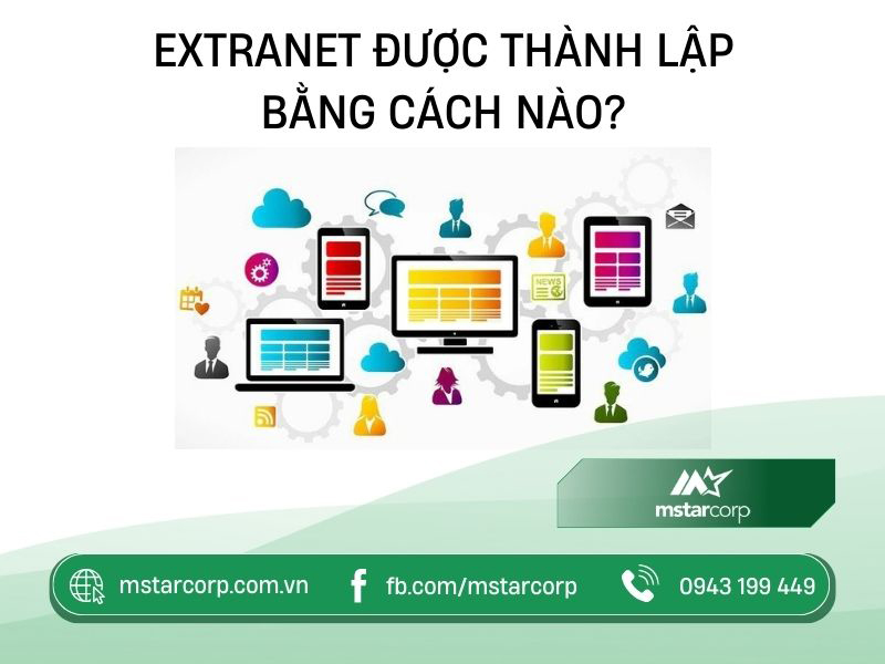 Extranet được thành lập bằng cách nào?