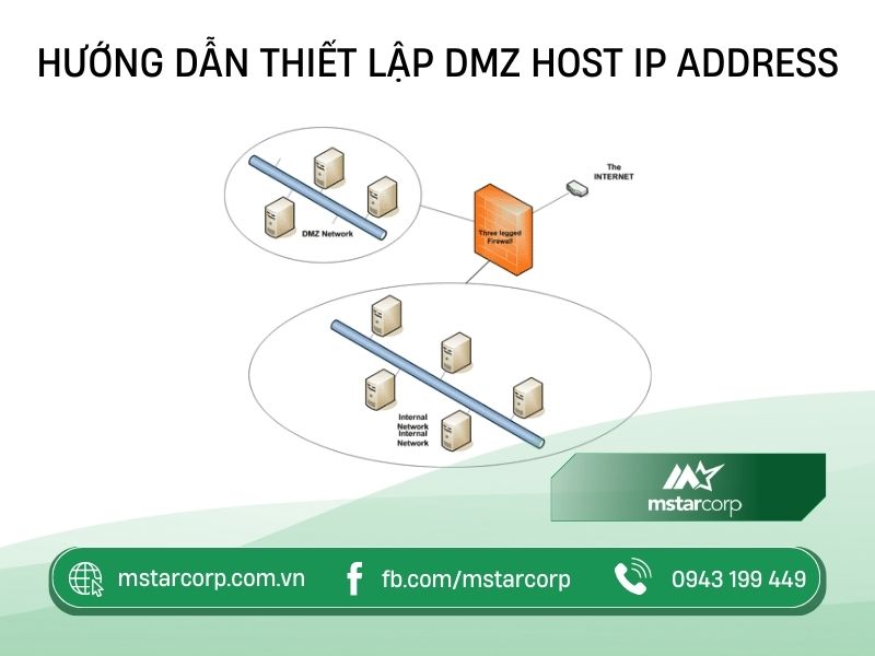 Hướng dẫn thiết lập DMZ Host IP Address