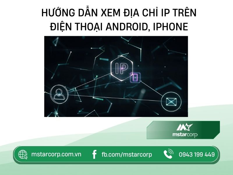 Hướng dẫn xem địa chỉ IP trên điện thoại Android, iPhone