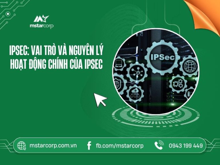 IPSec: Vai trò và nguyên lý hoạt động chính của IPSec