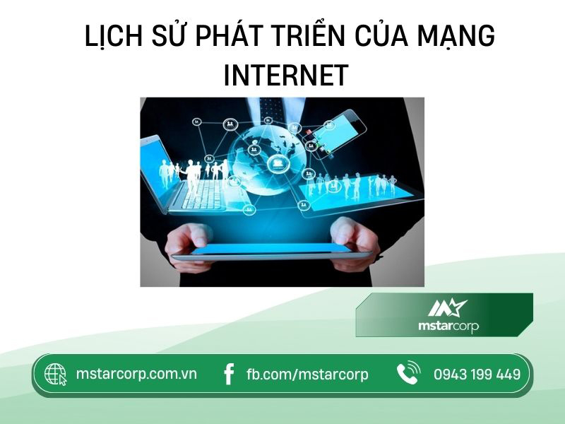 Lịch sử phát triển của mạng Internet