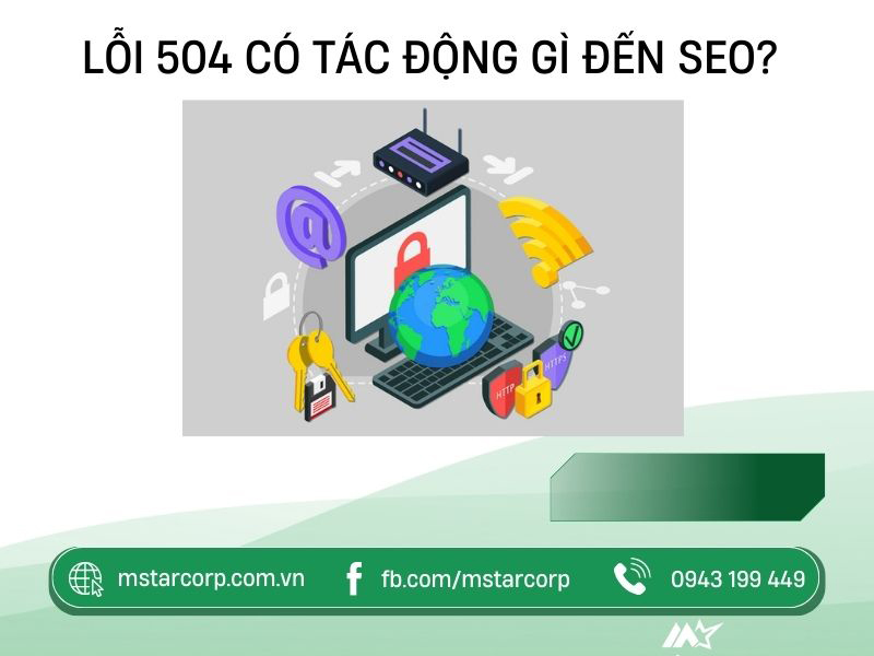 Lỗi 504 có tác động gì đến SEO