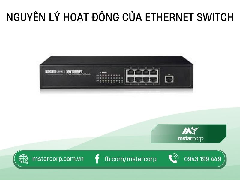 Nguyên lý hoạt động của Ethernet Switch