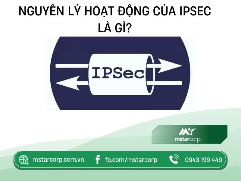 Nguyên lý hoạt động của IPSec là gì?