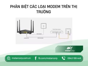 Modem là gì? Ưu, nhược điểm, phân loại và sự khác nhau giữa Modem với ...