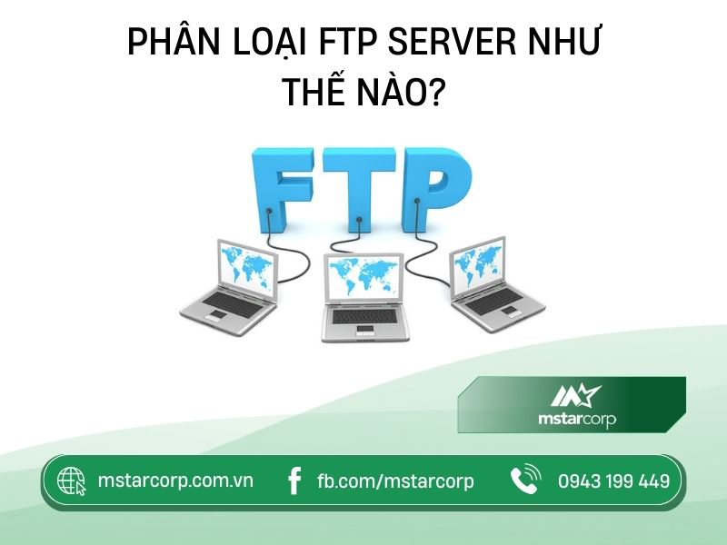 Phân loại FTP server như thế nào?