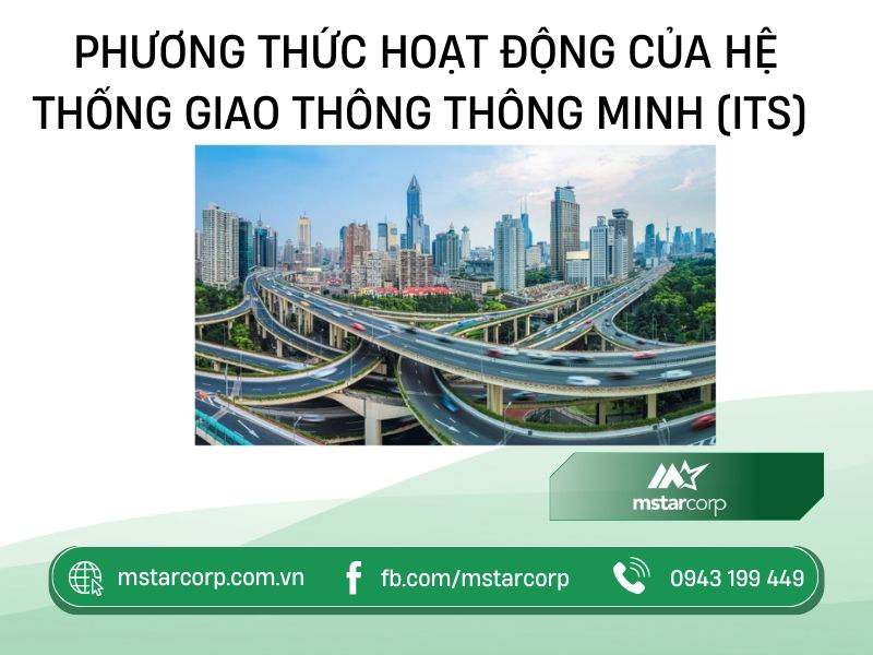 Phương thức hoạt động của hệ thống giao thông thông minh (ITS)