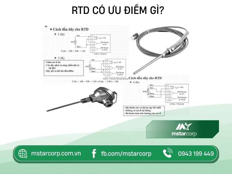 RTD có ưu điểm gì?