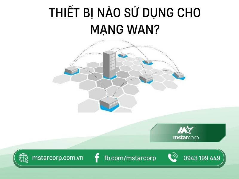 Thiết bị nào sử dụng cho mạng WAN?