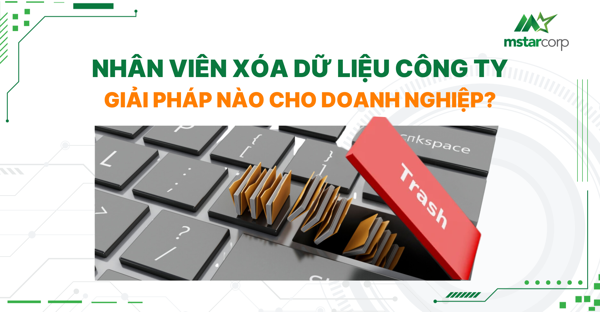 Nhân viên xóa dữ liệu công ty: Giải pháp nào cho doanh nghiệp?