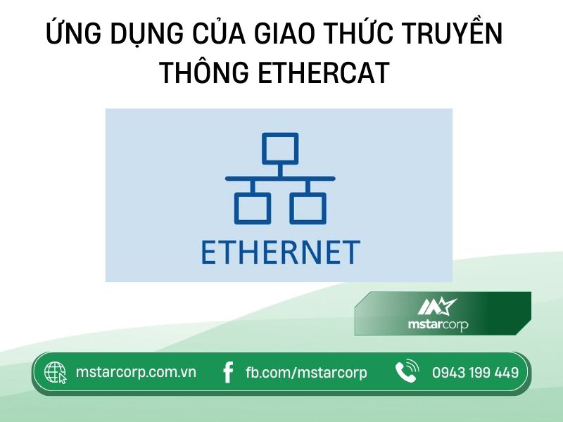 Ứng dụng của giao thức truyền thông EtherCAT