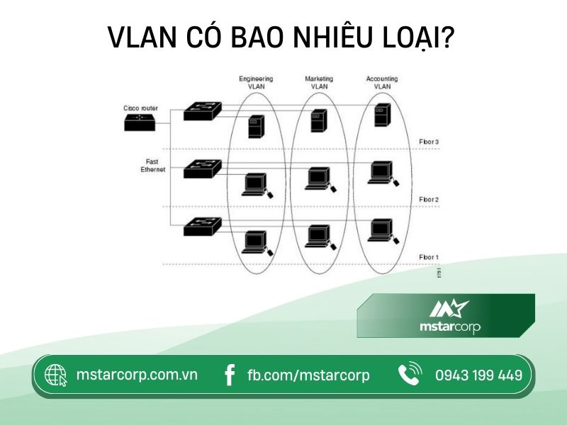 VLAN có bao nhiêu loại