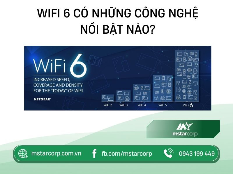 WiFi 6 có những công nghệ nổi bật nào