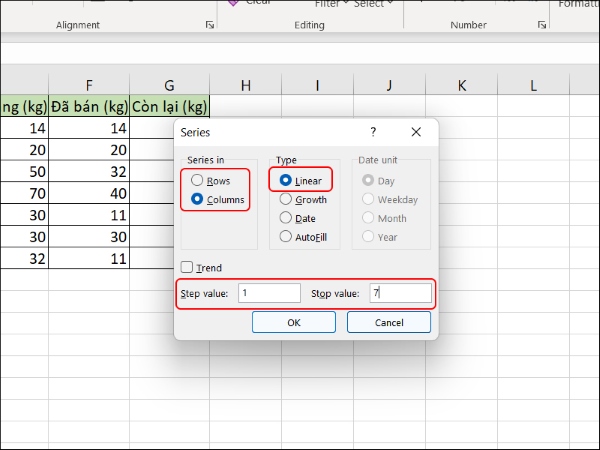 Sử dụng tính năng Auto fill để đánh số thứ tự tự động trong Excel