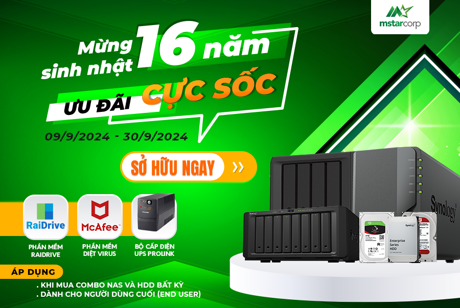 Ưu đãi cực sốc từ Mstar Corp