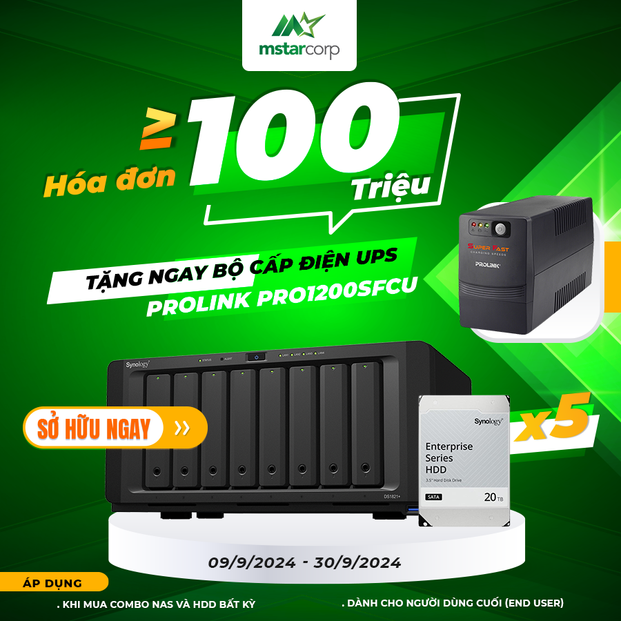 Bộ cấp điện UPS Prolink PRO1200SFCU