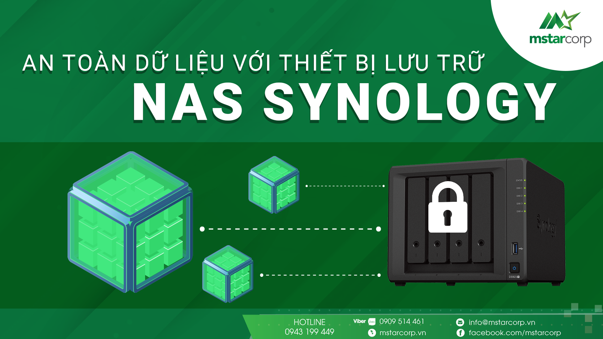 Giải pháp lưu trữ dữ liệu cho công ty xây dựng hiệu quả - NAS Synology giúp bảo vệ dữ liệu an toàn đến 99%