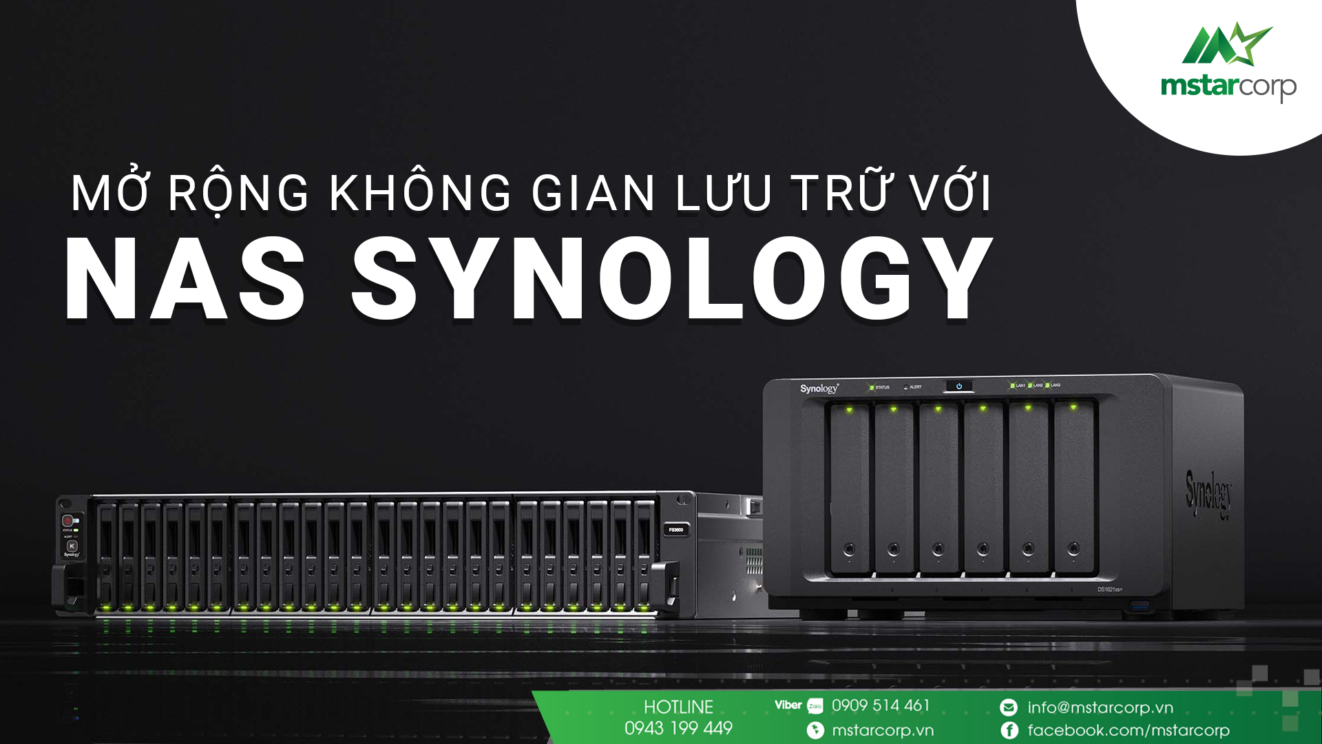 Giải pháp lưu trữ dữ liệu cho công ty tổ chức sự kiện - Dễ dàng mở rộng dung lượng lưu trữ