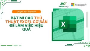 Thủ thuật excel cơ bản