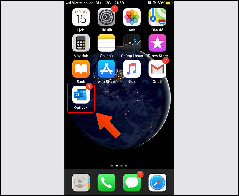  Tải Outlook về điện thoại iPhone 