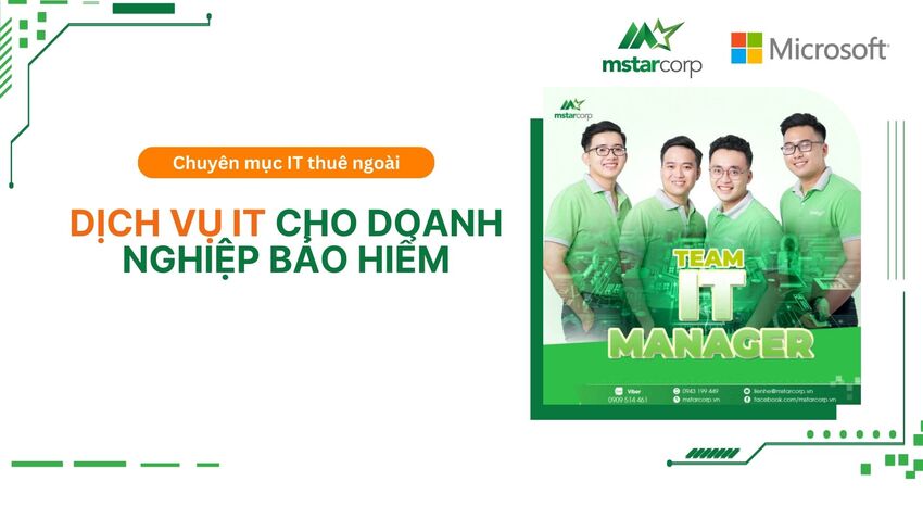 Dịch vụ IT cho doanh nghiệp bảo hiểm