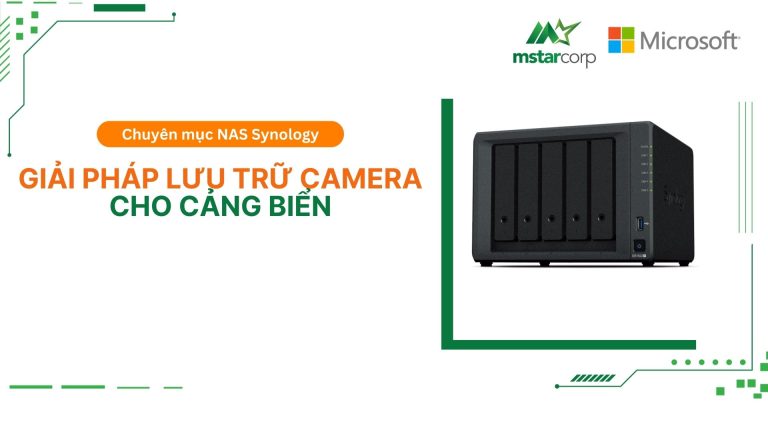 Giải pháp lưu trữ camera cho cảng biển