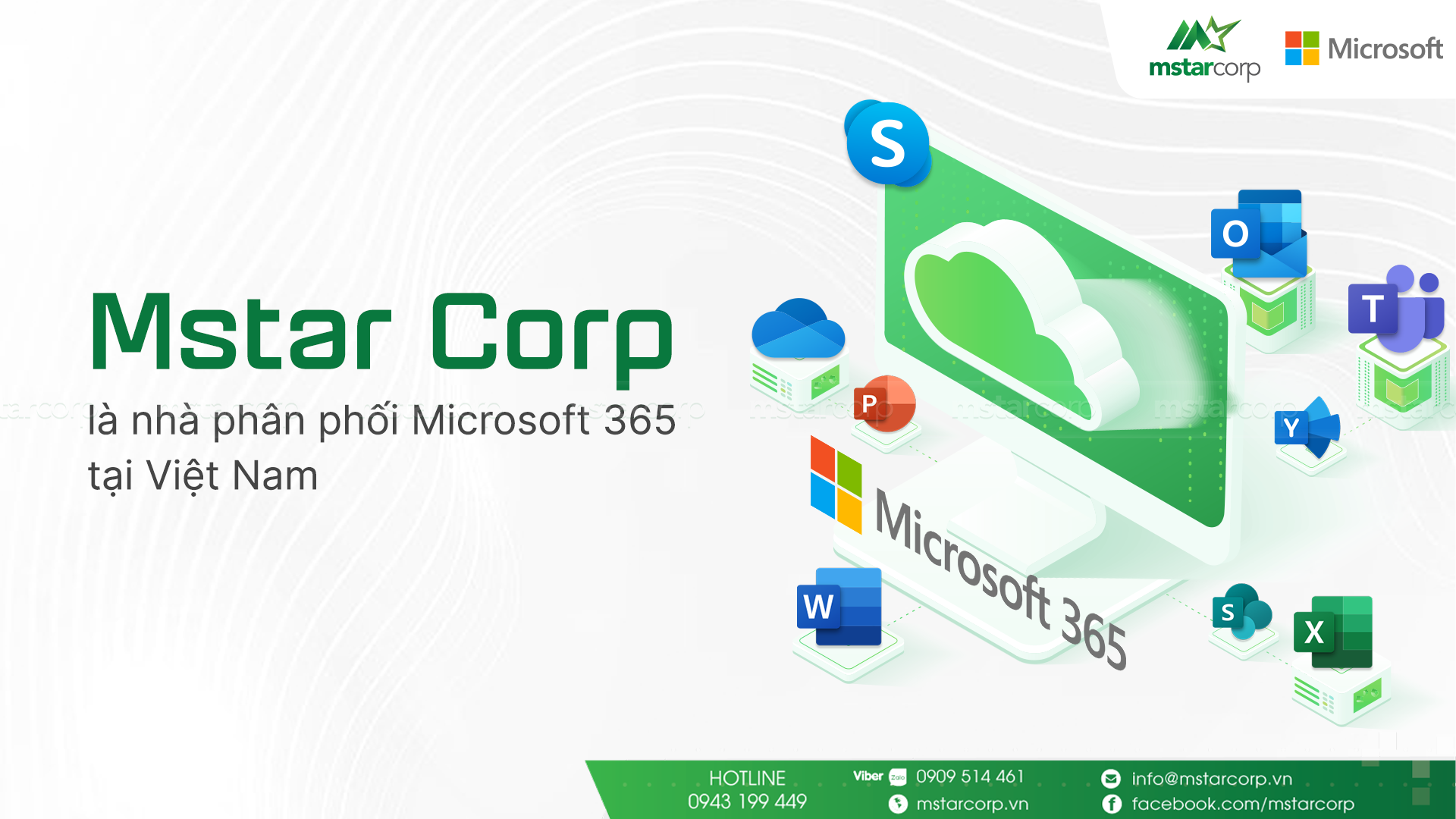 Mstar Corp đơn vị triển khai dịch vụ Microsoft 365 