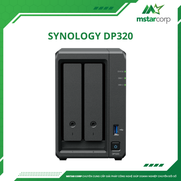 Thiết bị sao lưu ActiveProtect Synology DP320 - Hình ảnh 2