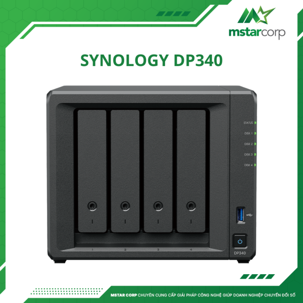 Thiết bị sao lưu ActiveProtect Synology DP340