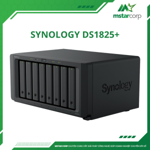 Thiết bị lưu trữ NAS Synology DS1825+ mặt bên trái