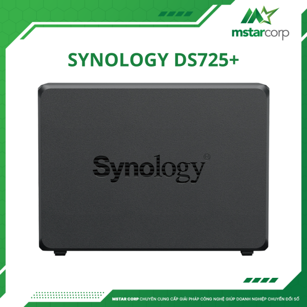 Thiết bị lưu trữ NAS Synology DS725+ phải