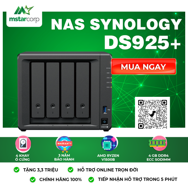 TOP 3 thiết bị NAS Synology cho ngành bán lẻ