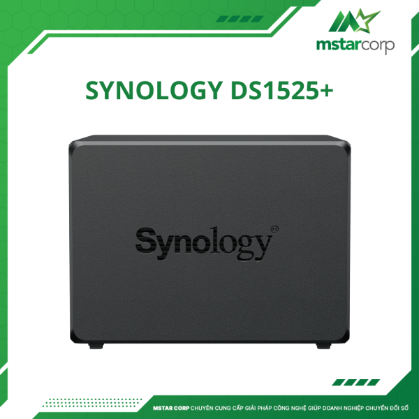 Thiết bị lưu trữ NAS Synology DS1525+ mặt phải
