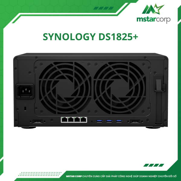 Thiết bị lưu trữ NAS Synology DS1825+ - Hình ảnh 2