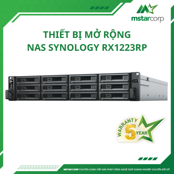 Thiết bị mở rộng NAS Synology RX1223RP