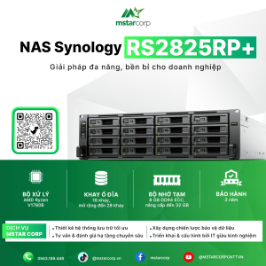 Thiết bị lưu trữ NAS Synology RS2825RP+