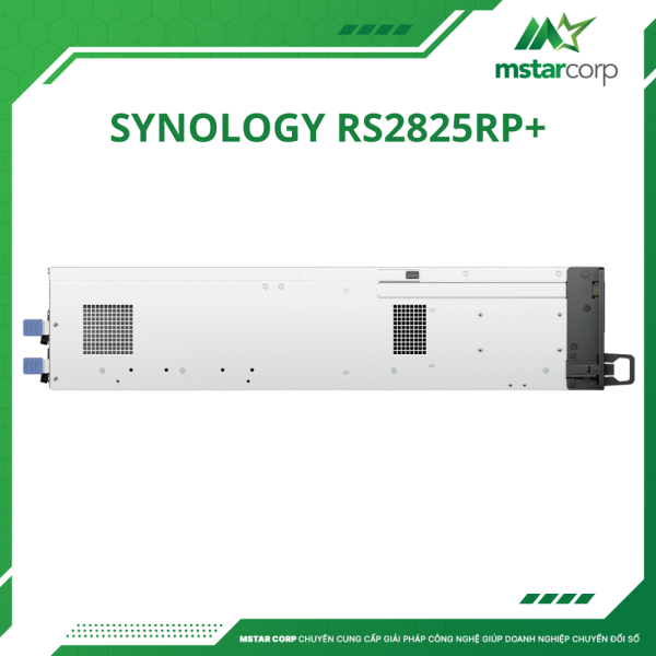 Thiết bị lưu trữ NAS Synology RS2825RP+ phải