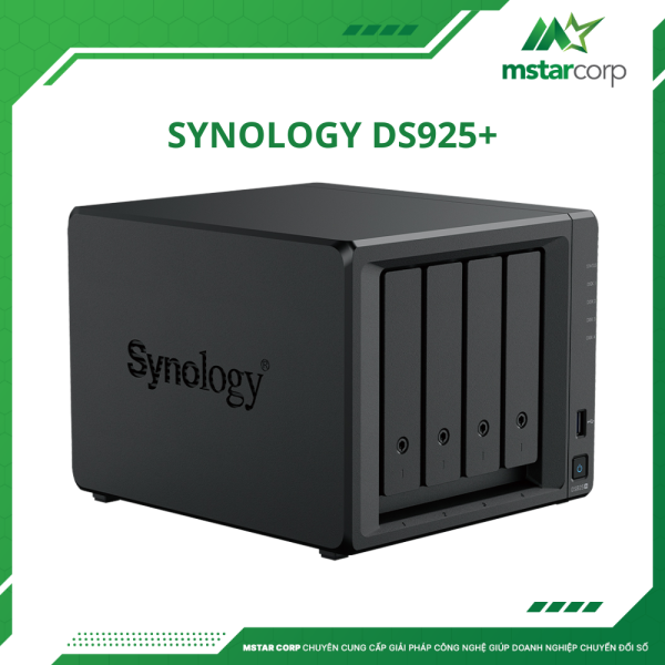 NAS Synology DS925+ mặt bên phải
