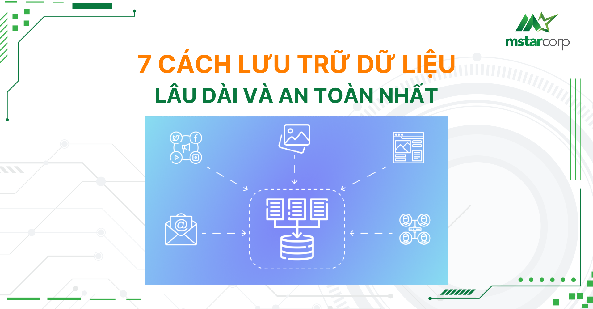 7 cách lưu trữ dữ liệu lâu dài và an toàn nhất