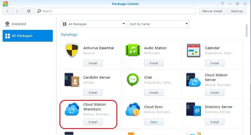 Đồng bộ dữ liệu giữa các NAS Synology