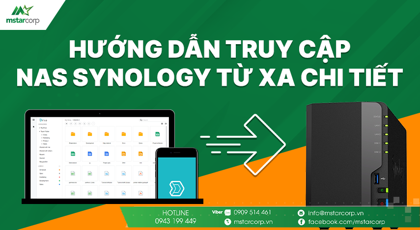 Hướng dẫn 2 cách cấu hình NAS Synology truy cập từ xa