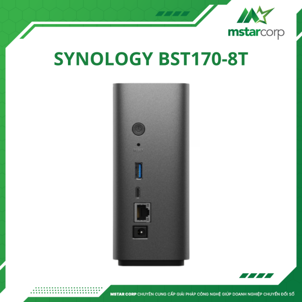Thiết bị lưu trữ Synology BeeStation Plus BST170-8T mặt sau