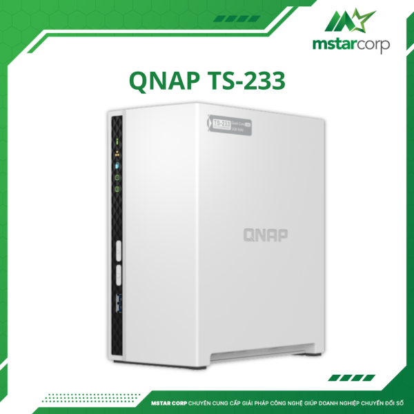 Thiết bị lưu trữ NAS QNAP TS-233