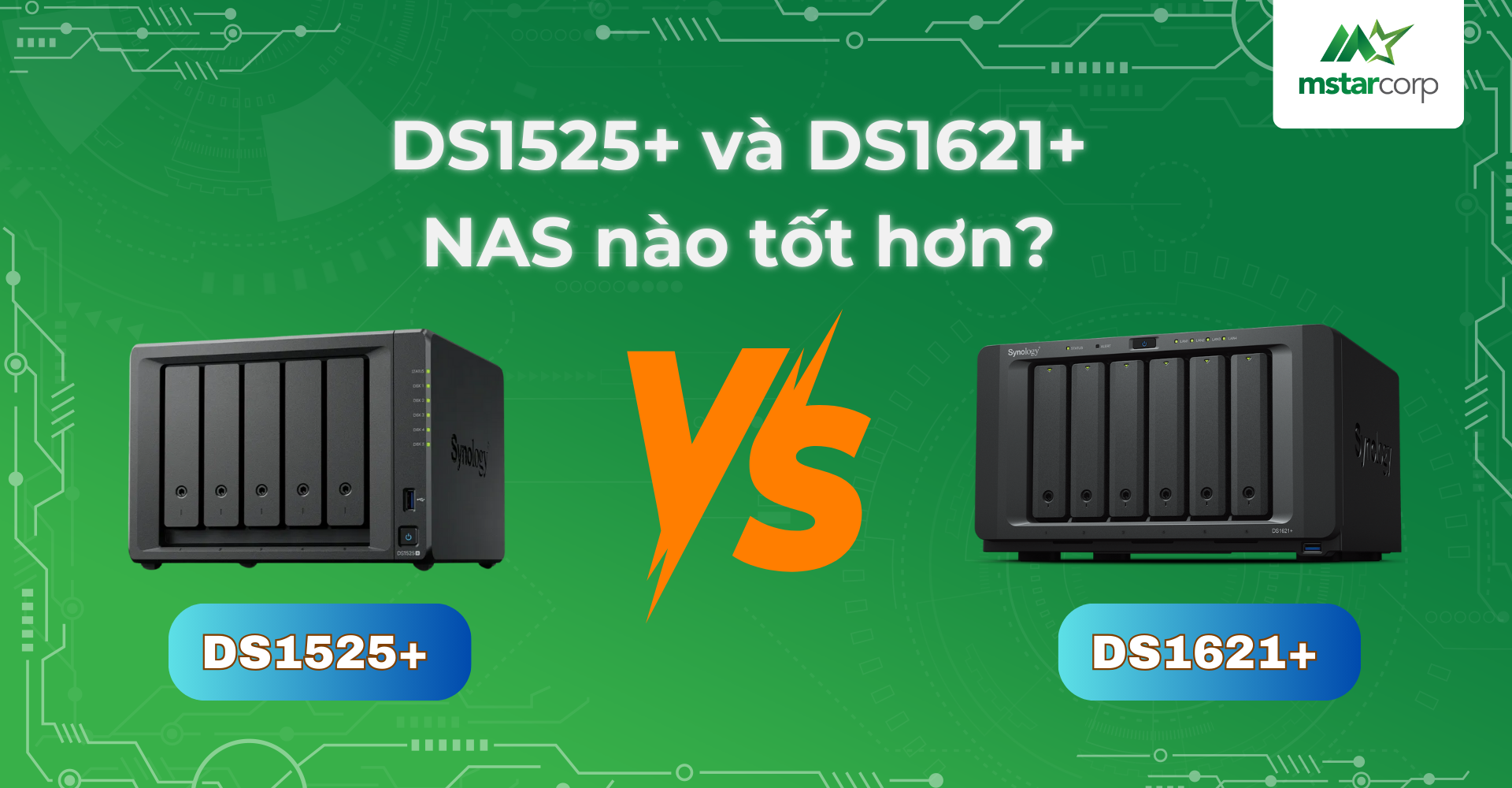 DS1525+ vs DS1621+