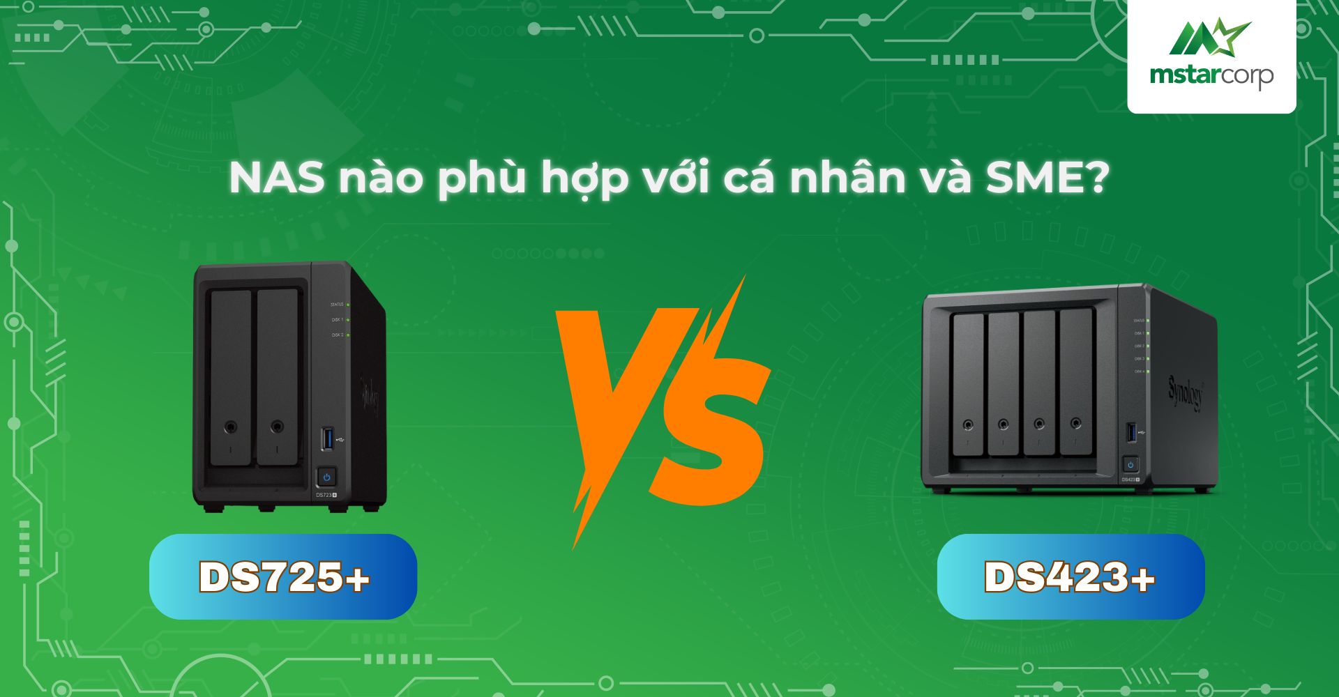 DS725+ vs DS423+