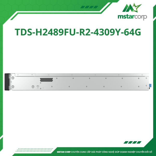 Thiết bị lưu trữ NAS QNAP TDS-h2489FU-R2-4309Y-64G bên trái