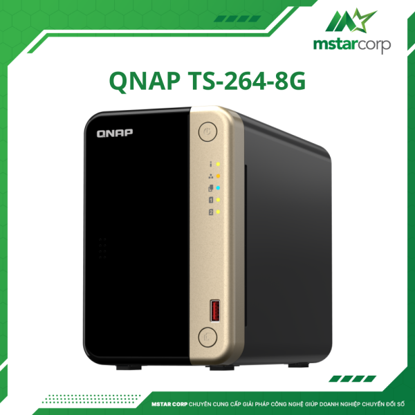 Thiết bị lưu trữ NAS QNAP TS-264-8G